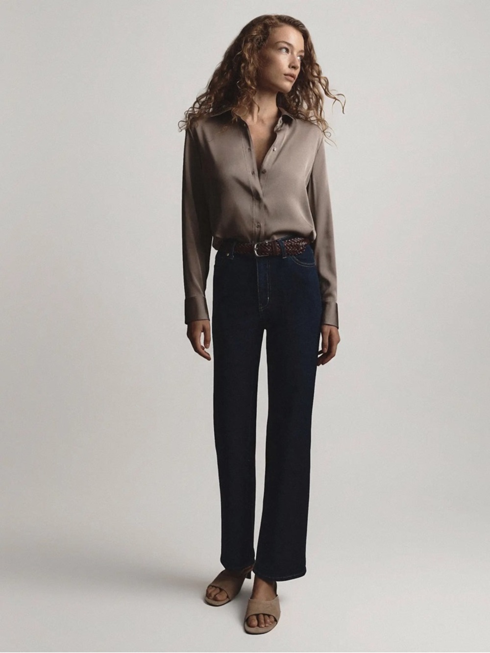 Quince Bella Stretch Straight Jeans